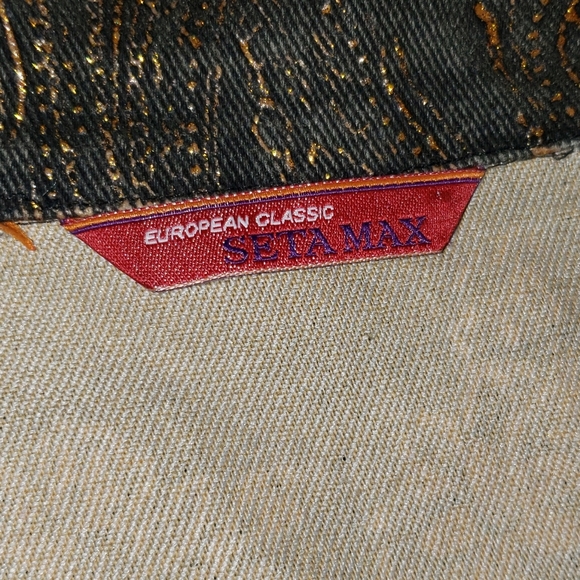 Seta Max Distressed Boling Embellished Jacket - Picture 10 of 16